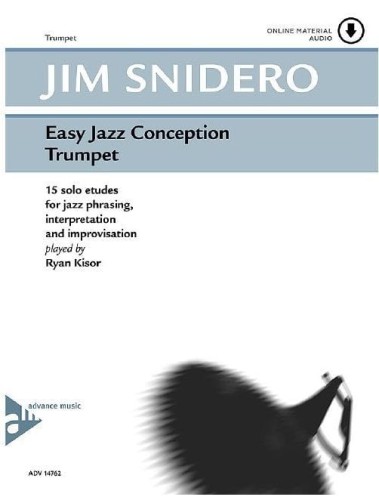 Easy Jazz Conception Trumpet - Jim Snidero (+ audio online) - 15 jazzowych etiud - nuty na trąbkę