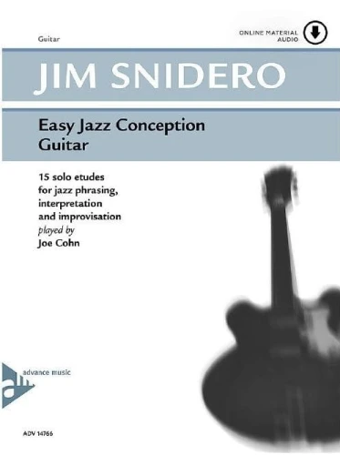 Easy Jazz Conception Guitar - Jim Snidero (+ audio online) - 15 jazzowych etiud - nuty na gitarę