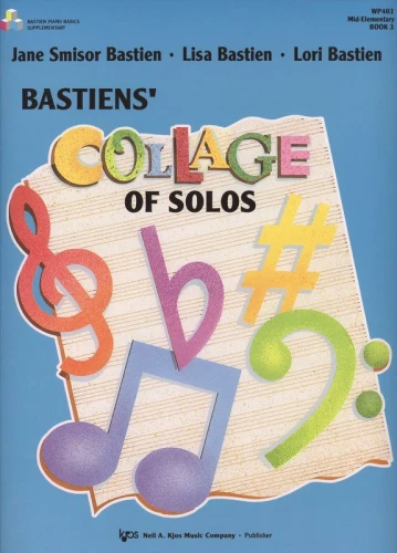 Bastiens' Collage Of Solos 3 - Mid-Elementary - nuty na pianino dla początkujących