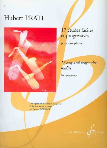 Hubert Prati: 17 Etudes Faciles et Progressives - łatwe i progresywne etiudy - nuty na saksofon