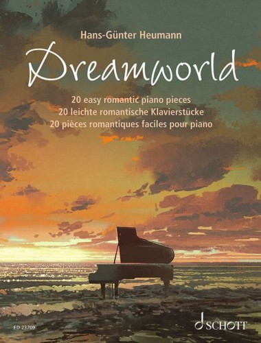 Hans-Gunter Heumann: Dreamworld - 20 łatwych utworów romantycznych - nuty na fortepian
