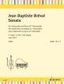 Jean Baptiste Breval: Sonata C-dur op. 40 nr 1 - nuty na wiolonczelę z fortepianem lub drugą wiolonczelę
