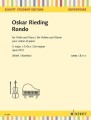 Oskar Rieding: Rondo G-dur op. 22 nr 3 - nuty na skrzypce i fortepian