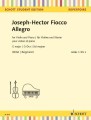 Joseph-Hector Fiocco: Allegro G-dur - nuty na skrzypce i fortepian
