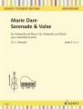 Marie Dare: Serenade & Valse - nuty na wiolonczelę i fortepian