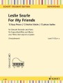 Leslie Searle: For My Friends for Descant Recorder - 12 łatwych utworów - nuty na flet prosty z fortepianem