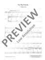 Leslie Searle: For My Friends for Descant Recorder - 12 łatwych utworów - nuty na flet prosty z fortepianem