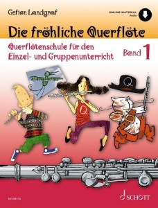 Die Frohliche Querflote 1 - Gefion Landgraf (+ audio online) - szkoła gry na flecie poprzecznym dla początkujących