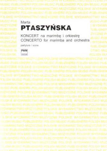 Marta Ptaszyńska: Koncert na marimbę i orkiestrę - partytura