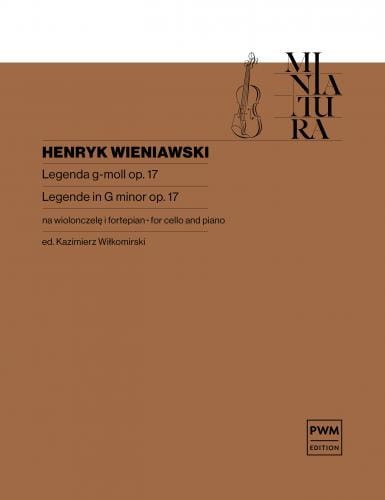 Henryk Wieniawski: Legenda g-moll op. 17 - nuty na wiolonczelę i fortepian