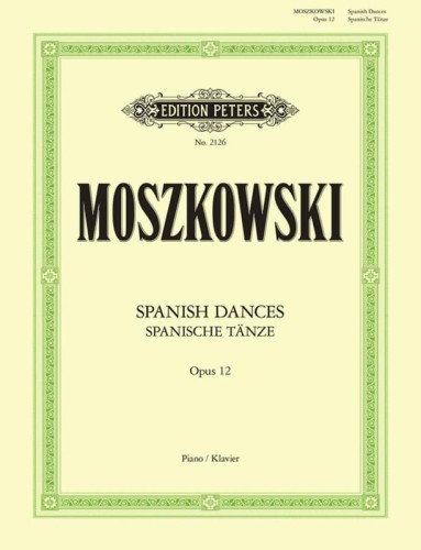 Maurycy Moszkowski: Spanische Tanze op. 12 fur Klavier - Tańce hiszpańskie - nuty na fortepian