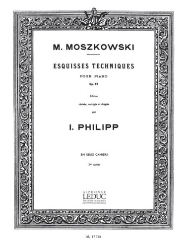 Maurycy Moszkowski: Esquisses Techniques op. 97 Volume 2 - szkice etiudy techniczne - nuty na fortepian