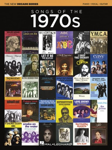 The New Decade Series: Songs of the 1970s (PVG) - przeboje z lat 70-tych - nuty na fortepian, melodia, akord i słowa piosenek