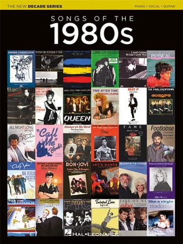 The New Decade Series: Songs of the 1980s (PVG) - przeboje z lat 80-tych - nuty na fortepian, melodia, akord i słowa piosenek
