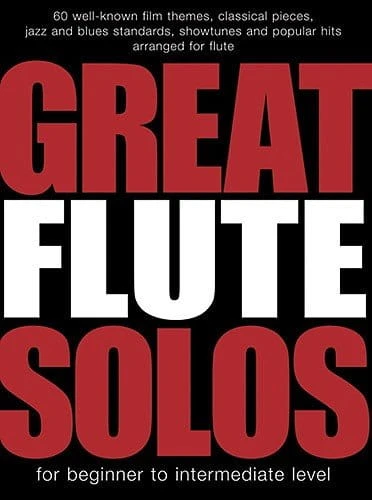 Great Flute Solos for beginner to intermediate - Heather Slater - nuty na flet poprzeczny