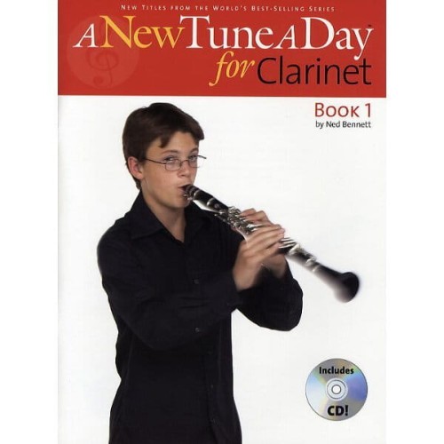A New Tune A Day for Clarinet: Book 1 (+ płyta CD) - Ned Bennett - szkoła gry na klarnecie