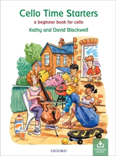 Cello Time Starters - szkoła gry na wiolonczeli dla początkujących (+ audio online) - Kathy Blackwell, David Blackwell