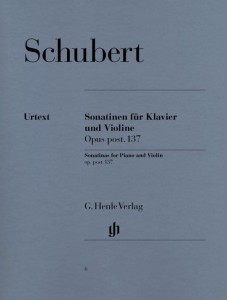 Franz Schubert: Sonatinas for Piano and Violin op. post. 137 - Sonatiny skrzypcowe - nuty na skrzypce i fortepian