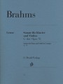 Johannes Brahms: Sonata for Piano and Violin in G major op. 78 - Sonata skrzypcowa G-dur - nuty na skrzypce i fortepian
