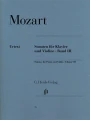 Wolfgang Amadeus Mozart: Sonatas for Piano and Violin Volume III - Sonaty skrzypcowe cz. 3 - nuty na skrzypce i fortepian