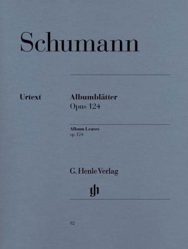 Robert Schumann: Album Leaves op. 124 - Kartki z albumu - nuty na fortepian
