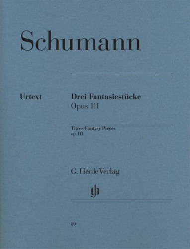Robert Schumann: Three Fantasy Pieces op. 111 - 3 utwory fantastyczne - nuty na fortepian