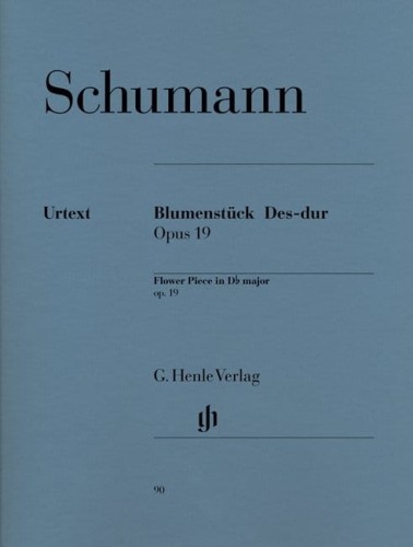 Robert Schumann: Flower Piece D-flat major op. 19 - Blumenstuck Des-dur - nuty na fortepian