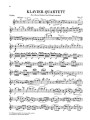 Johannes Brahms: Piano Quartet g minor op. 25 - Kwartet fortepianowy g-moll - nuty na fortepian i trio smyczkowe