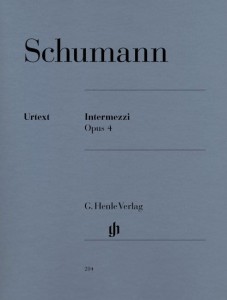 Robert Schumann: Intermezzi op. 4 - nuty na fortepian