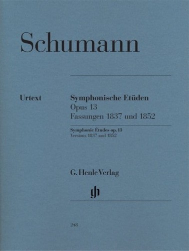 Robert Schumann: Symphonic Etudes op. 13 - Etiudy symfoniczne - nuty na fortepian