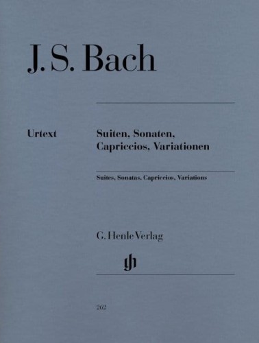 Johann Sebastian Bach: Suites, Sonatas, Capriccios, Variations - Suity, Sonaty, Cappricia, Wariacje - nuty na fortepian