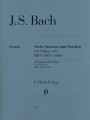 Johann Sebastian Bach: Six Sonatas and Partitas BWV 1001-1006 for Violin solo - 6 sonat i partit - nuty na skrzypce solo