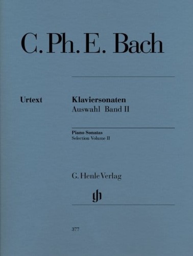 Carl Philipp Emanuel Bach: Piano Sonatas Selection Volume II - Sonaty fortepianowe tom 2 - nuty na fortepian