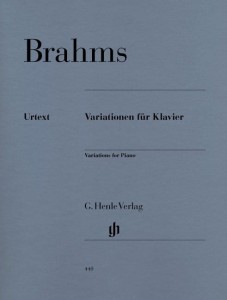 Johannes Brahms: Variations for Piano - Wariacje fortepianowe - nuty na fortepian
