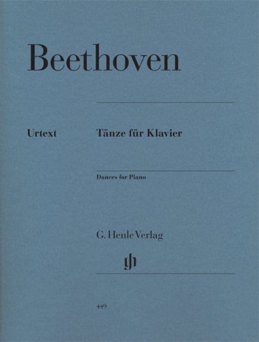 Ludwig van Beethoven: Dances for Piano - Tańce na fortepian - nuty na fortepian