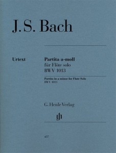 Johann Sebastian Bach: Partita in a minor for Flute Solo BWV 1013 - Partita a-moll - nuty na flet poprzeczny solo