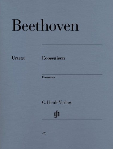 Ludwig van Beethoven: Ecossaises WoO 83 and WoO 86 - Ecossaisen - nuty na fortepian