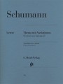 Robert Schumann: Variations on a Theme - Ghost Variations - Wariacje duchów - temat z wariacjami - nuty na fortepian
