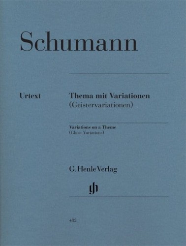 Robert Schumann: Variations on a Theme - Ghost Variations - Wariacje duchów - temat z wariacjami - nuty na fortepian