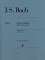 Johann Sebastian Bach: Six Partitas BWV 825-830 - 6 partit - nuty na fortepian