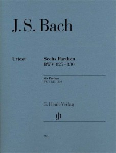 Johann Sebastian Bach: Six Partitas BWV 825-830 - 6 partit - nuty na fortepian