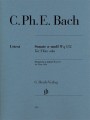 Carl Philipp Emanuel Bach: Sonata in a minor Wq 132 for Flute Solo - Sonata fletowa a-moll - nuty na flet poprzeczny