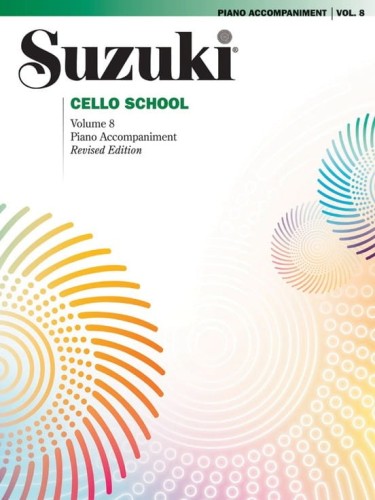 Suzuki Cello School 8 - Piano Accompaniment - akompaniamenty fortepianowe do 8 części podręcznika na wiolonczelę