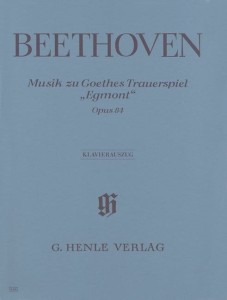 Ludwig van Beethoven: Music to Goethe's Tragedy 'Egmont' op. 84 - Muzyka do sztuki J. W. von Goethego - nuty głos z fortepianem