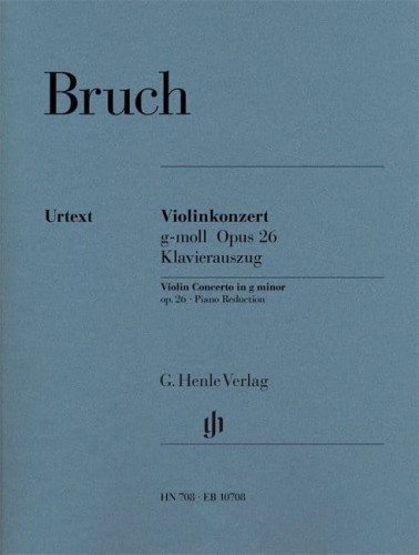 Max Bruch: Violin Concerto in g minor op. 26 - Koncert skrzypcowy g-moll - nuty na skrzypce z fortepianem