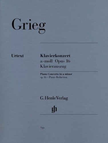 Edvard Grieg: Piano Concerto in a minor op. 16 - Koncert fortepianowy a-moll - nuty dwa fortepiany