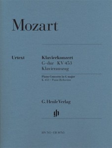 Wolfgang Amadeus Mozart: Piano Concerto in G major K. 453 - Koncert fortepianowy G-dur KV 453 - nuty na 2 fortepiany