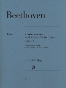 Ludwig van Beethoven: Piano Sonatas op. 14 - Sonaty fortepianowe nr 9 i nr 10 - nuty na fortepian