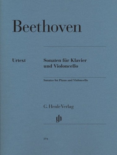 Ludwig van Beethoven: Sonatas for Piano and Violoncello - Sonaty wiolonczelowe - nuty na wiolonczelę i fortepian
