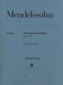 Felix Mendelssohn-Bartholdy: Six Children's Pieces op. 72 - 6 utworów dla dzieci - nuty na fortepian